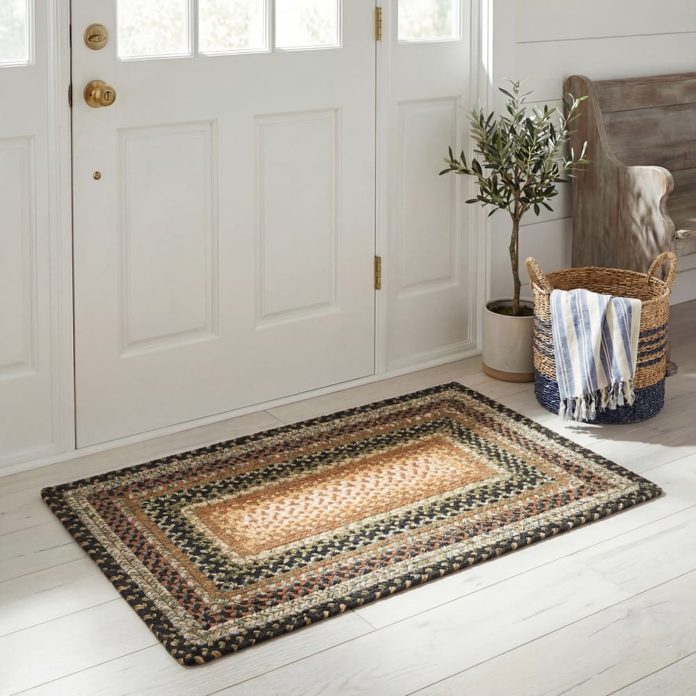 Tapis contemporain en polypropylène multicolore, 61 x 91 cm — vue 3