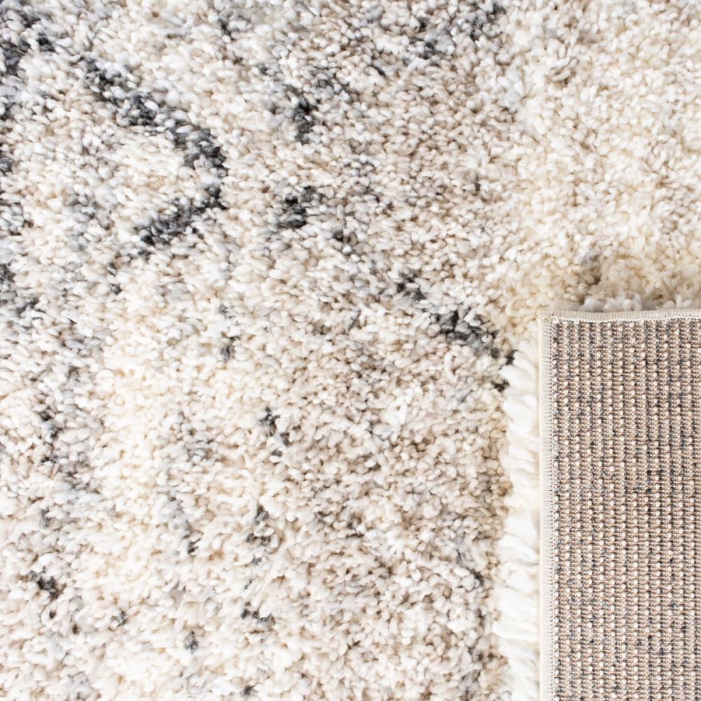 Tapis en polypropylène gris/blanc, 183 x 244 cm — vue 4