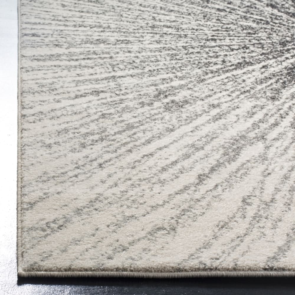 Tapis de transition en polypropylène noir/blanc, 66 x 213 cm — vue 3