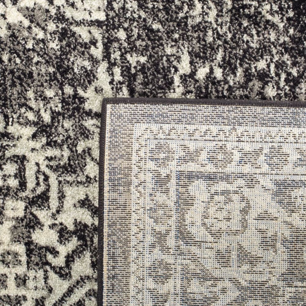 Tapis de transition en polypropylène noir/gris, 66 x 152 cm — vue 3