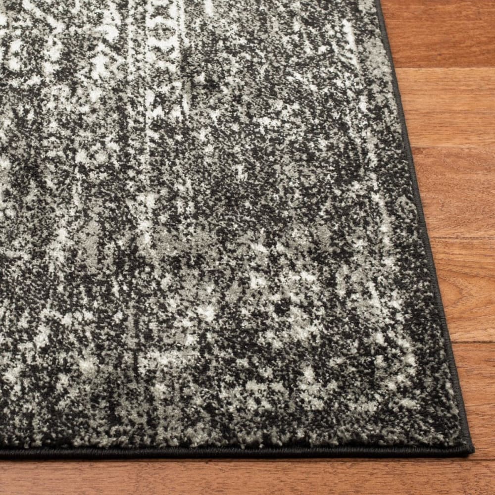 Tapis de transition en polypropylène noir/gris, 66 x 152 cm — vue 4