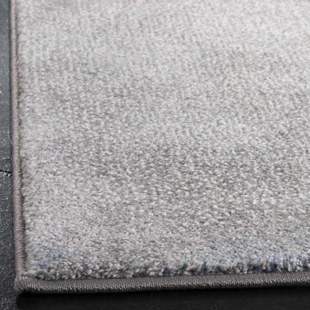 Tapis contemporain en polypropylène bleu/gris, 69 x 244 cm — vue 4