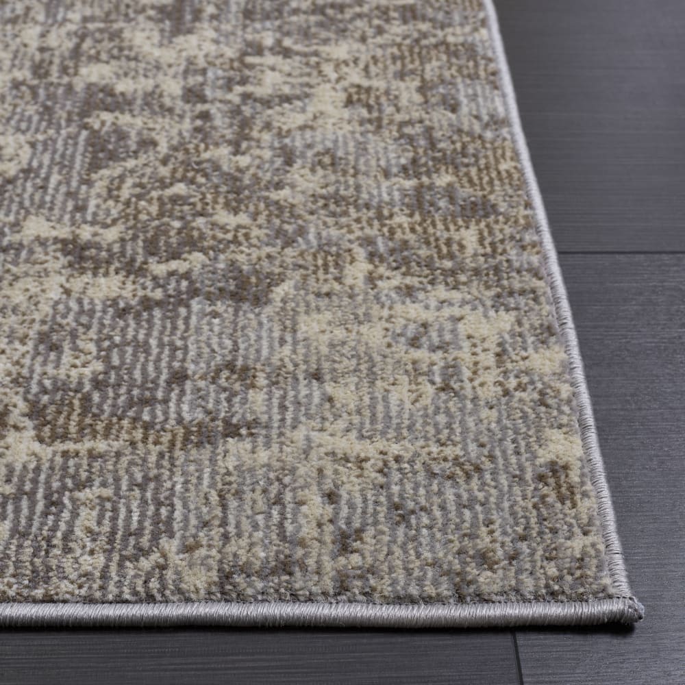 Tapis de transition en polypropylène gris/beige, 160 x 229 cm — vue 4