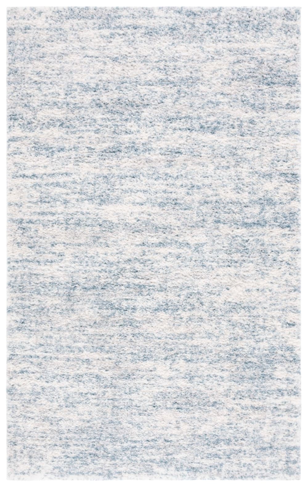 Safavieh Polyester-Teppich in Weiß/Blau, 183 x 244 cm style classic chic Blau Pes - Polyester