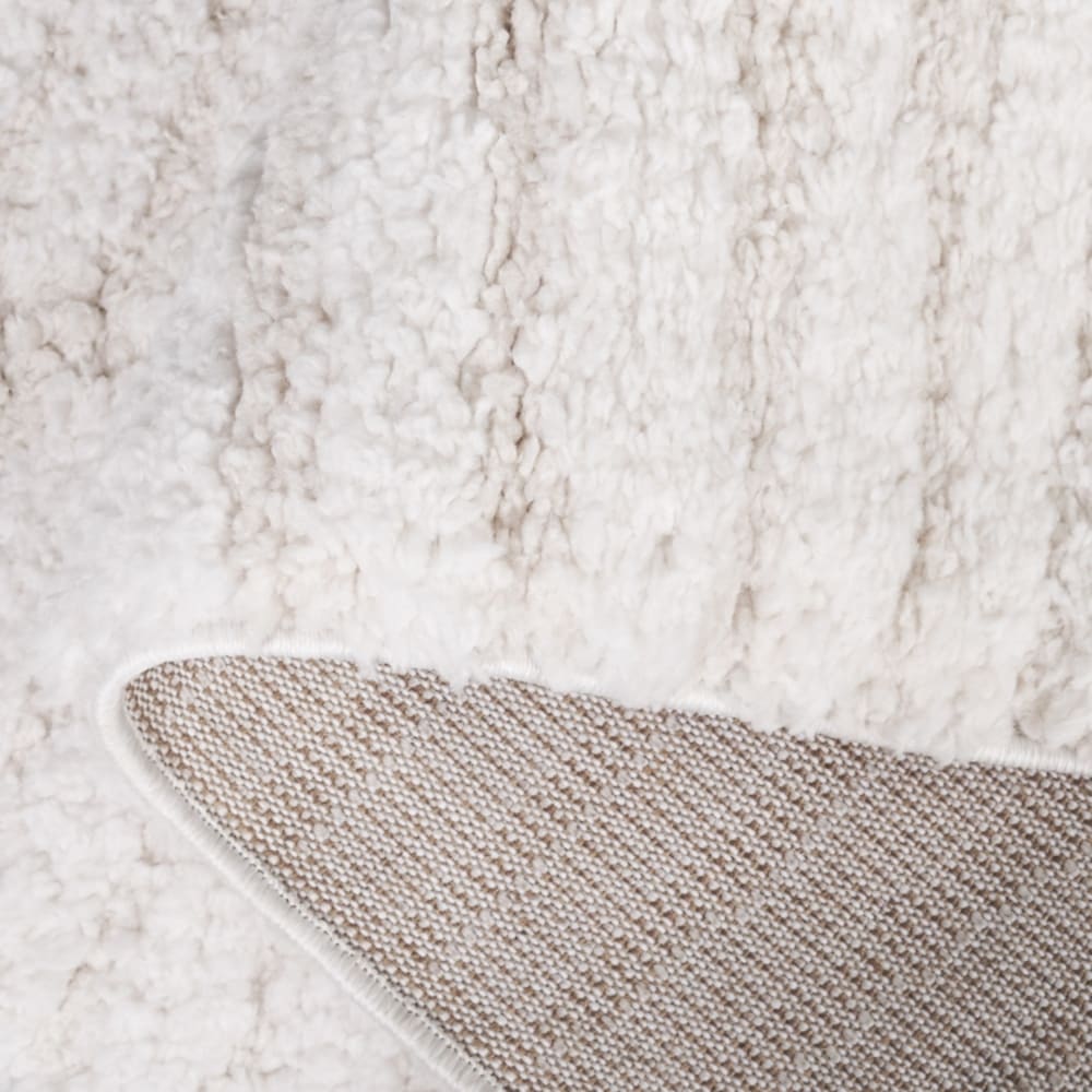 Tapis moderne en polyester blanc/beige, 183 x 274 cm — vue 4