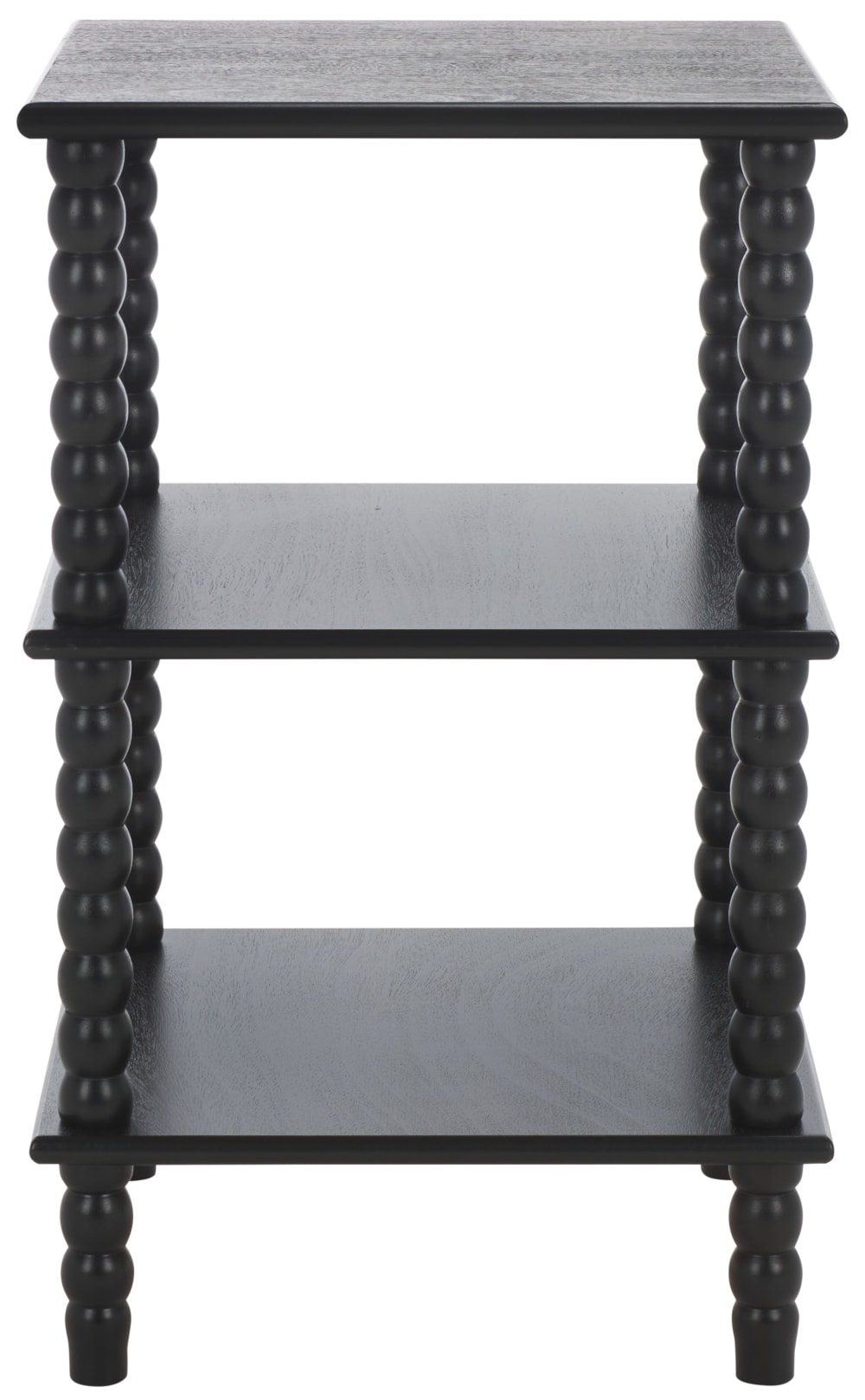 Table d'appoint en bois, noir mat Table d'appoint en bois, noir mat