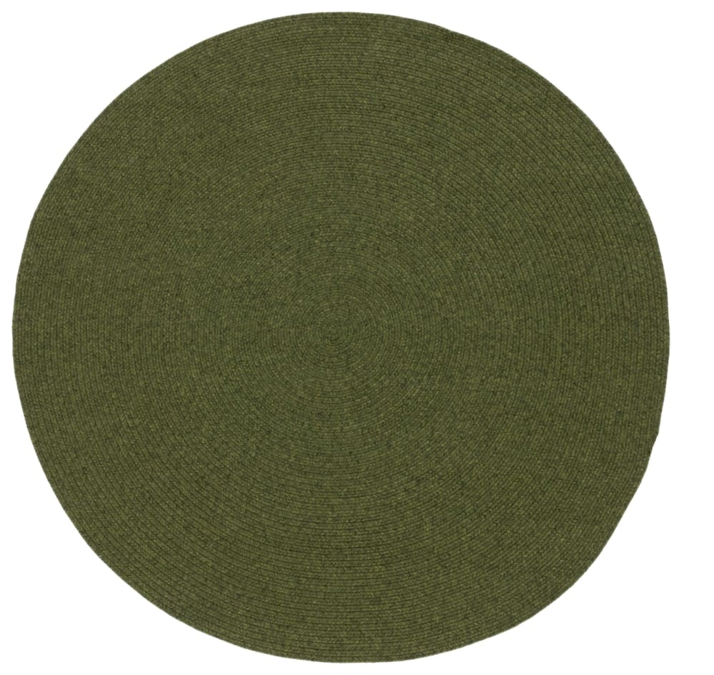 Tapis contemporain en polypropylène vert, 152 cm