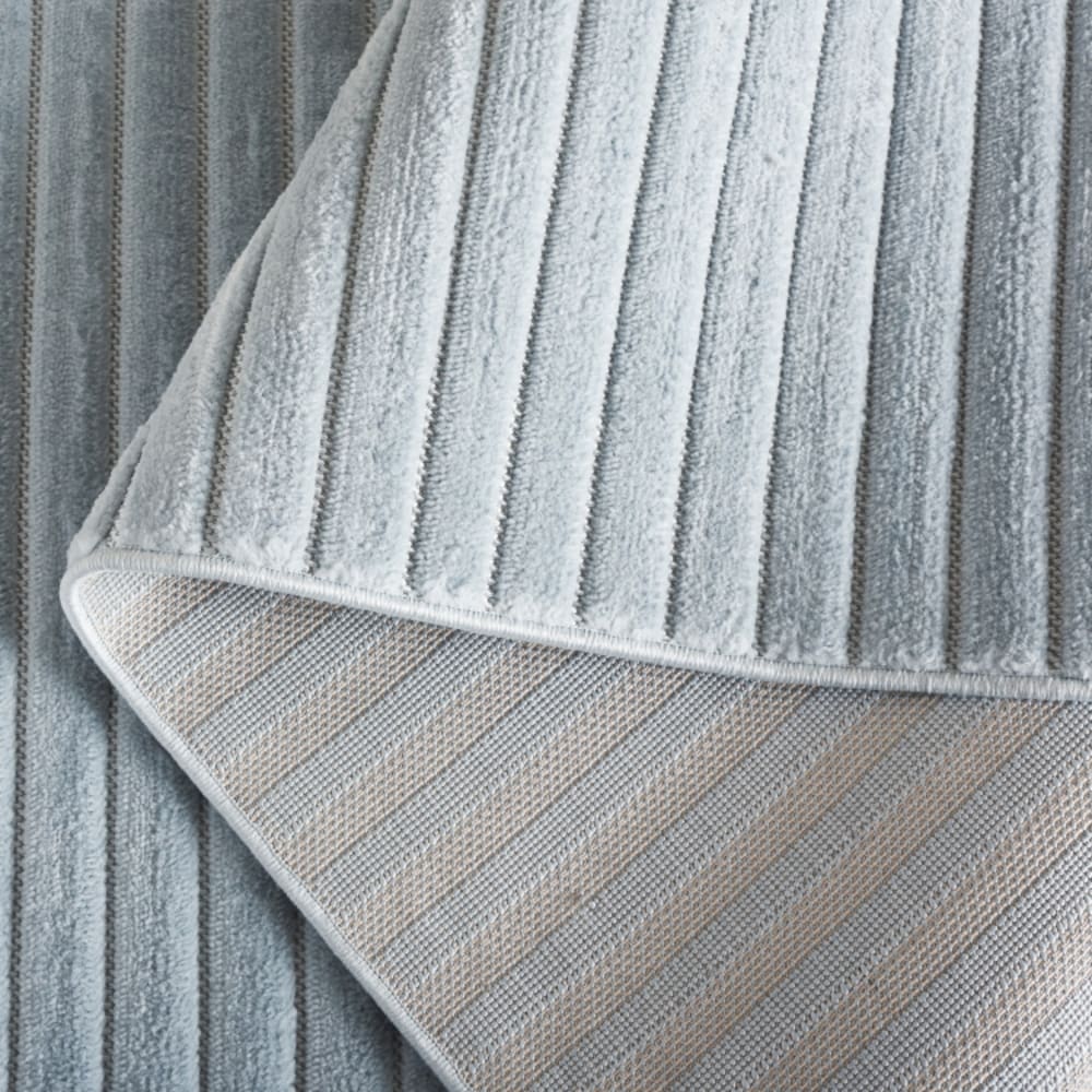 Tapis moderne en polypropylène bleu, 244 x 305 cm — vue 4