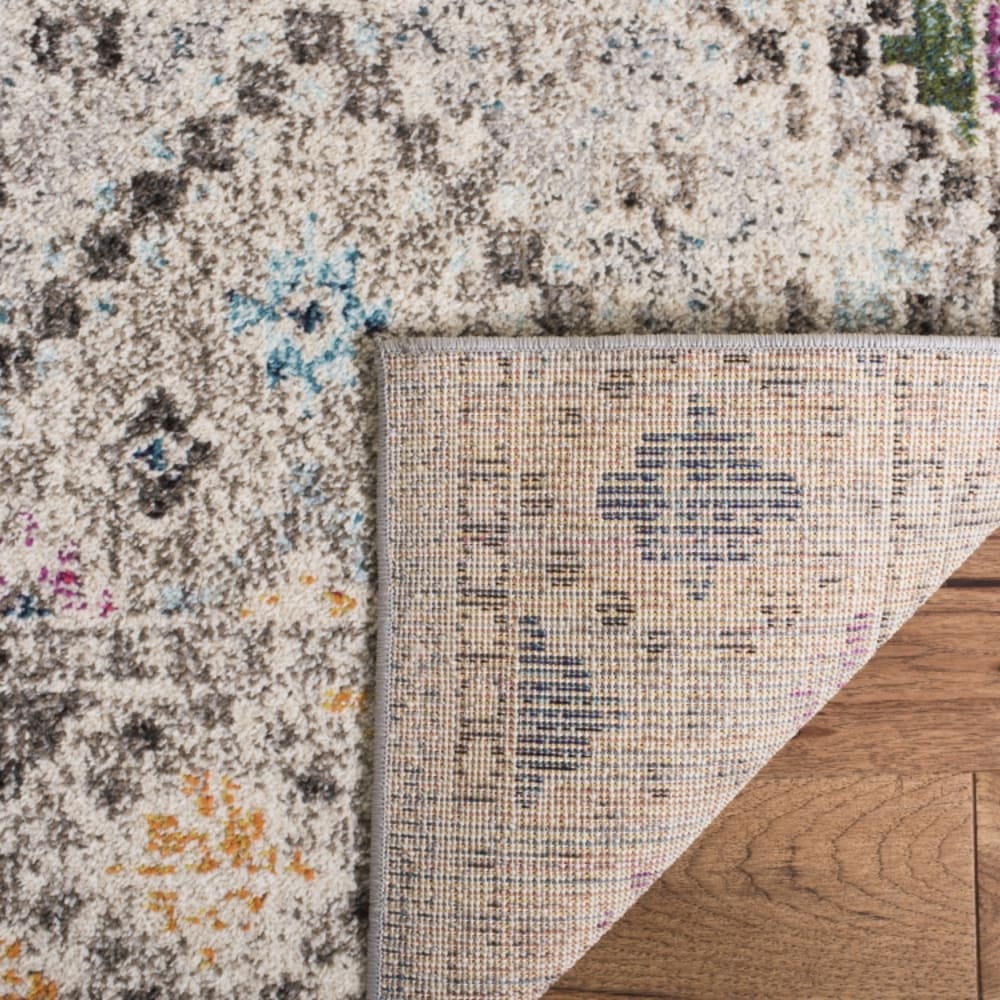 Tapis de transition en polypropylène gris/jaune, 183 x 274 cm — vue 4