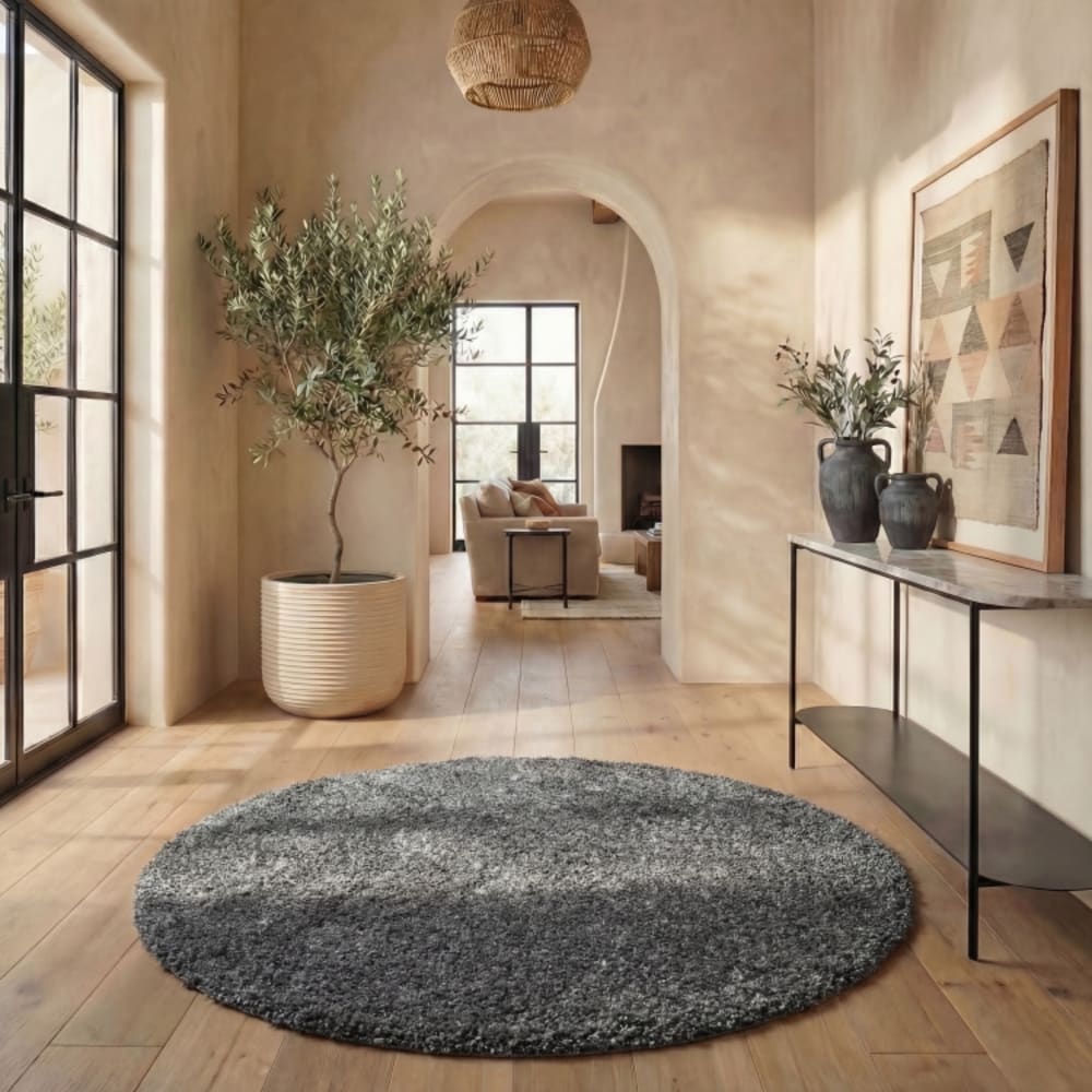 Safavieh Polypropylen-Teppich in Grau, 160 cm style classic chic Grau Pp - Polypropylen