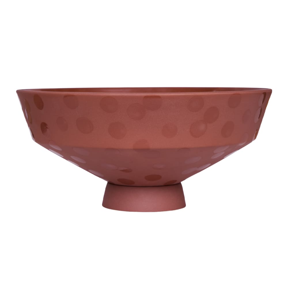Bol en grés coloris marron