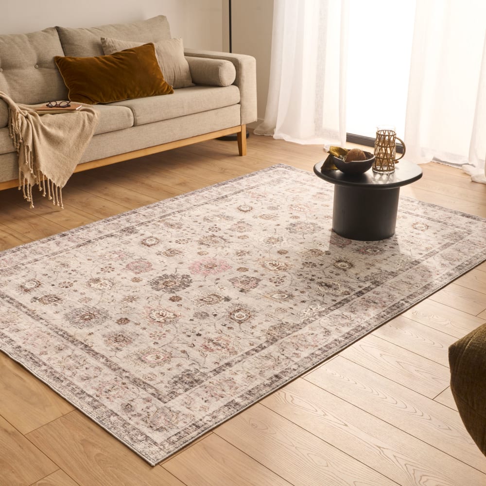 Tapis style vintage gris 280x380 cm — vue 3