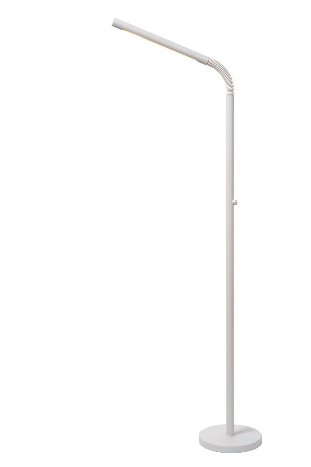 lampara de lectura de metal con 1 led integrado blanco