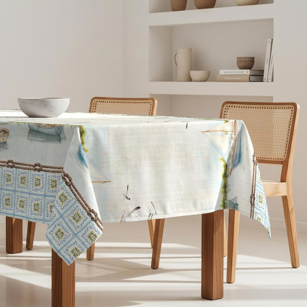 Nappe anti-taches - 100% coton - 150x250 cm Nappe anti-taches - 100% coton - 150x250 cm