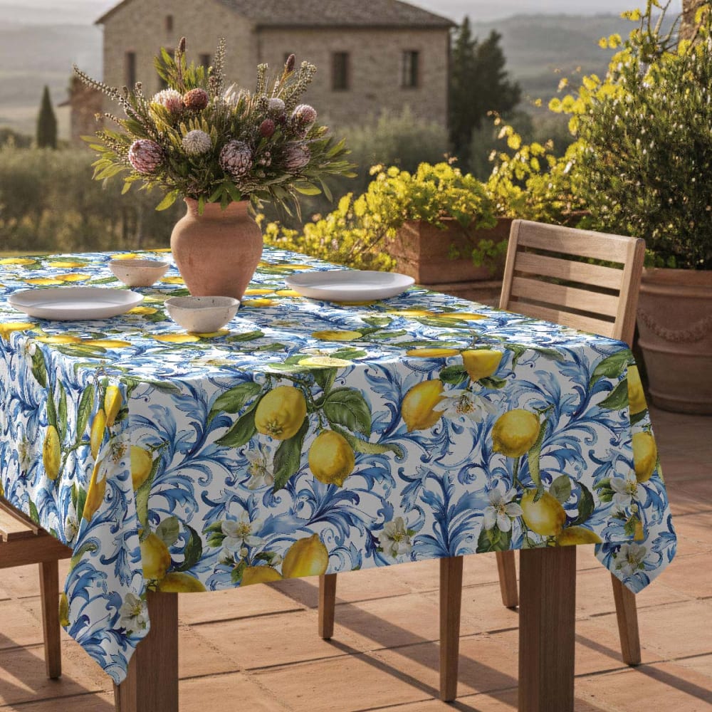 Nappe anti-taches - 100% coton - 150x150 cm Nappe anti-taches - 100% coton - 150x150 cm