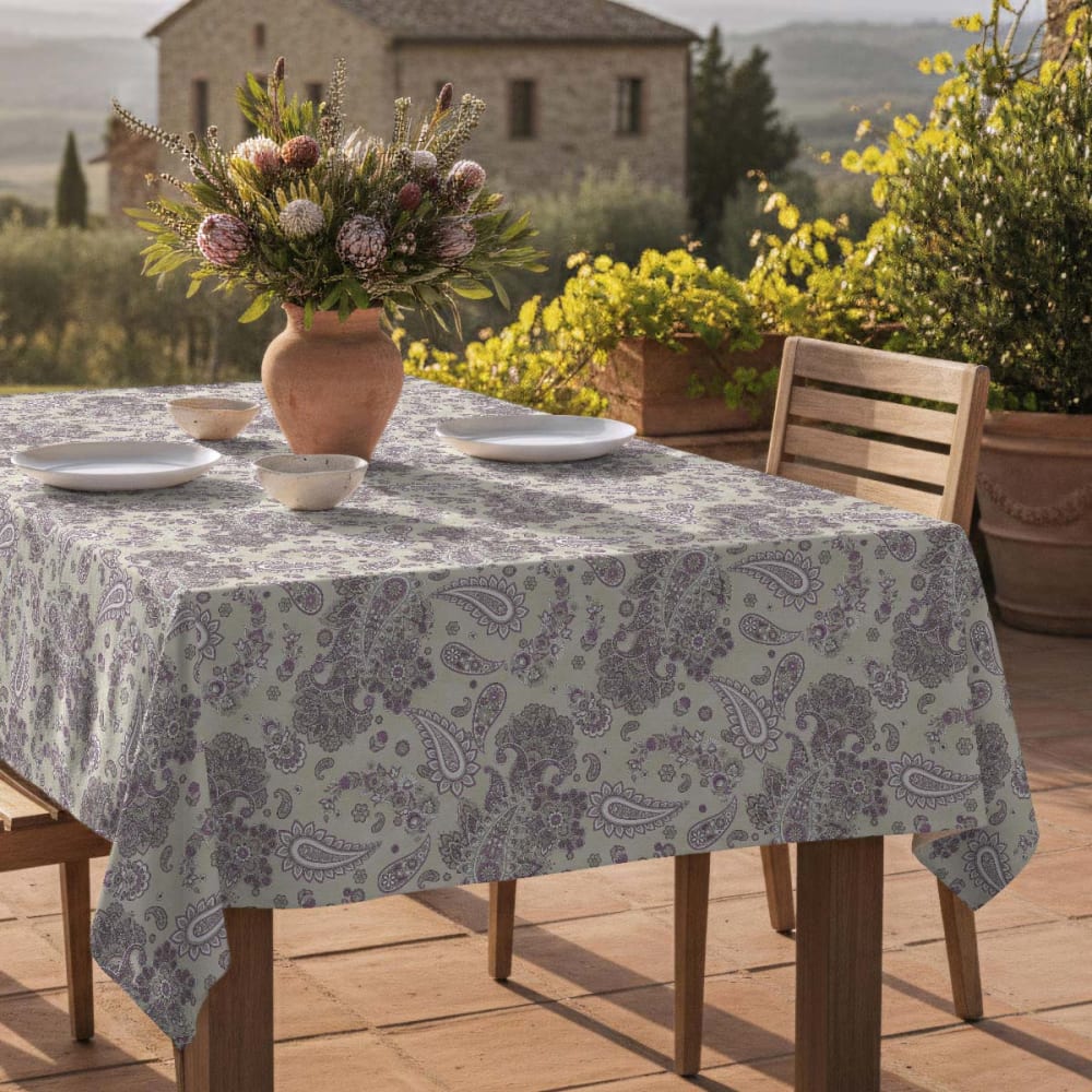 Nappe anti-taches - 100% coton - 150x300 cm Nappe anti-taches - 100% coton - 150x300 cm