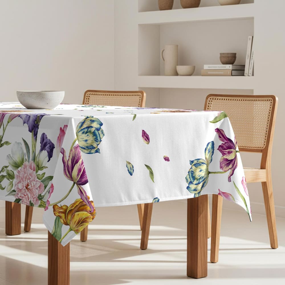 Nappe anti-taches - 100% coton - 150x300 cm Nappe anti-taches - 100% coton - 150x300 cm