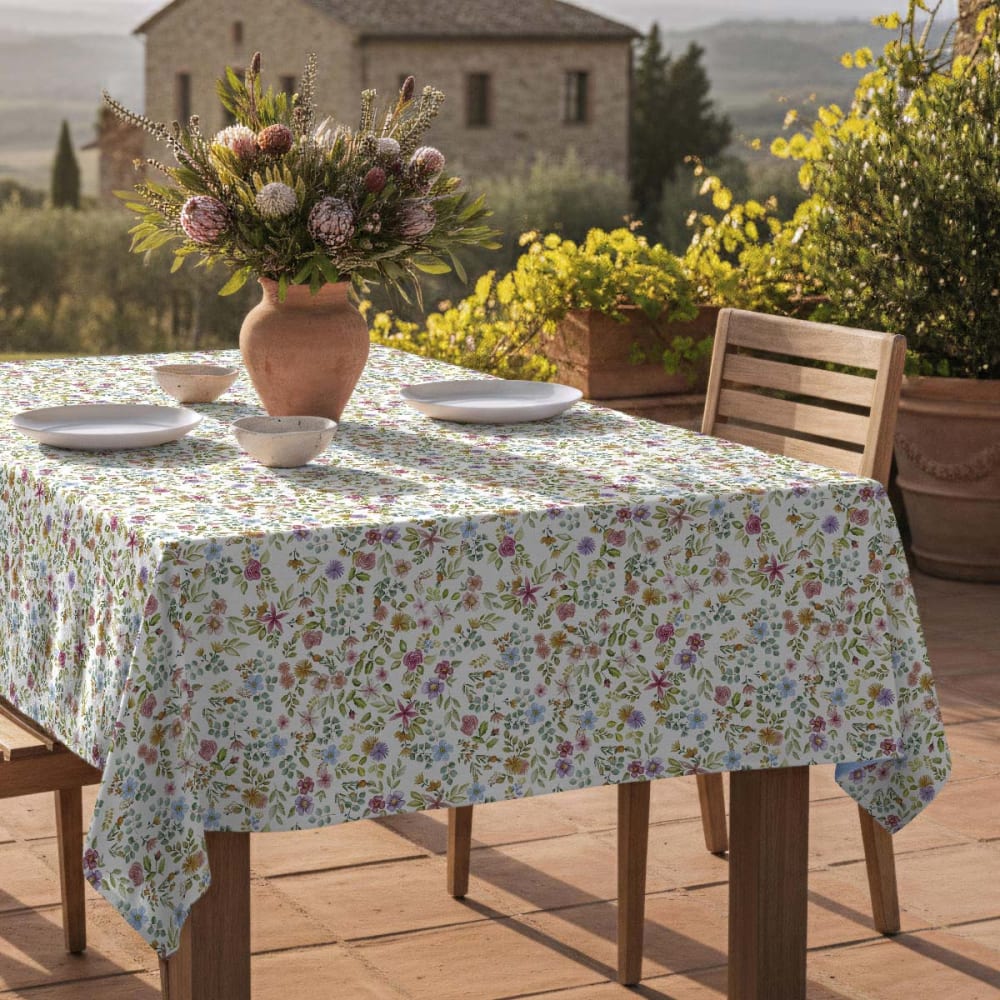 Nappe anti-taches - 100% coton - 150x300 cm Nappe anti-taches - 100% coton - 150x300 cm