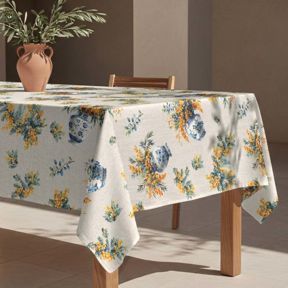 Nappe anti-taches - 100% coton - 150x250 cm Nappe anti-taches - 100% coton - 150x250 cm