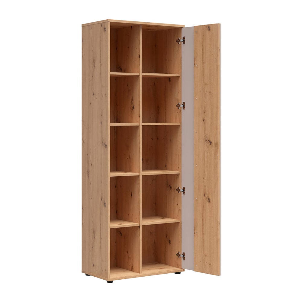 1-türiger Schrank und Holz Laminierte Spanplatten Kaschmir -