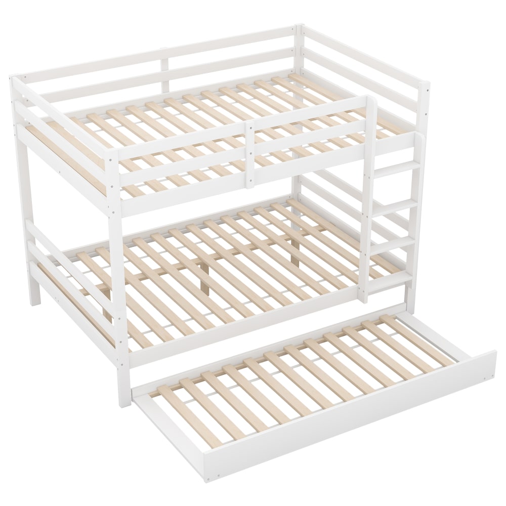Etagenbett Kiefer Ausziehbett weiß 140x200 cm - Maisons Du Monde