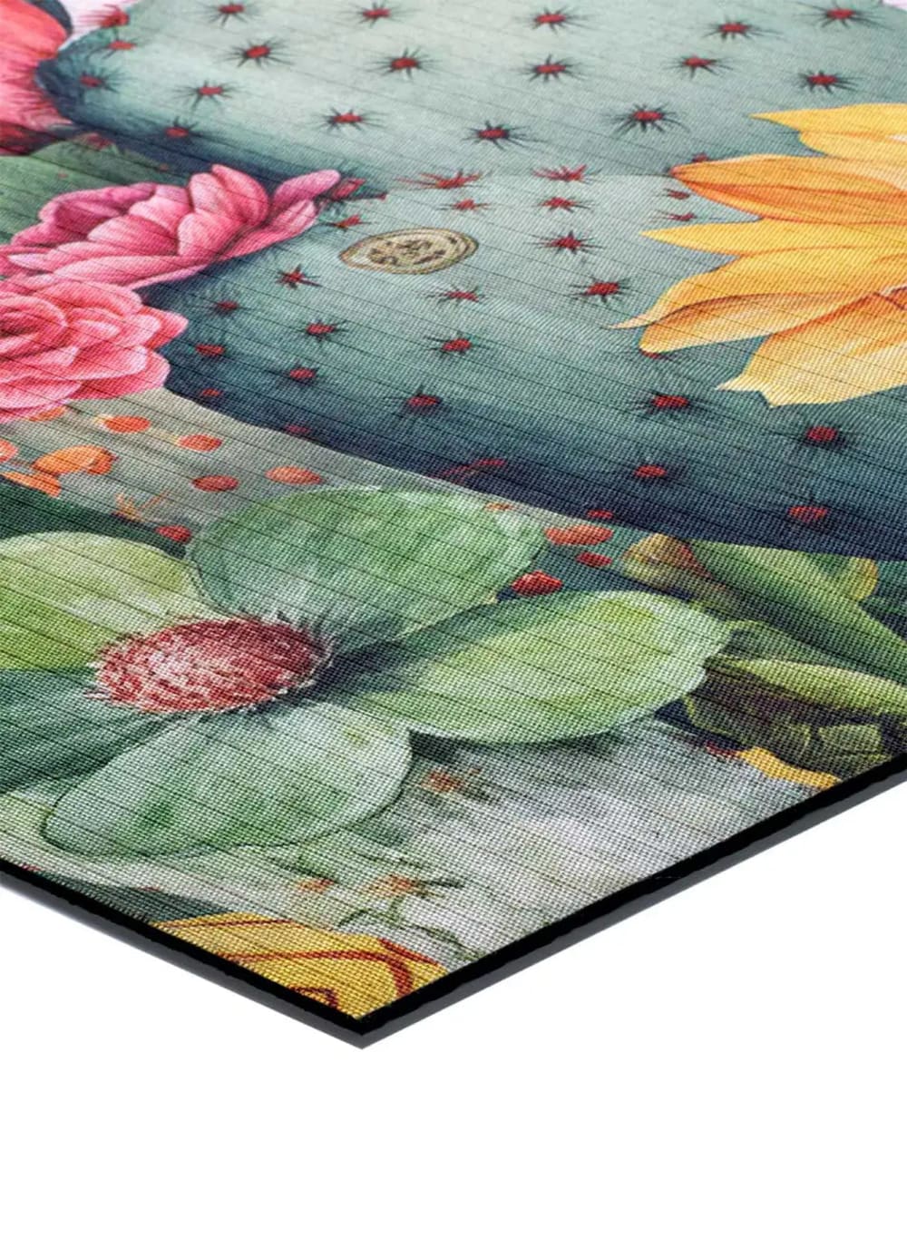 Tapis de cuisine lavable motifs floraux multicolore 52x200 cm — vue 4