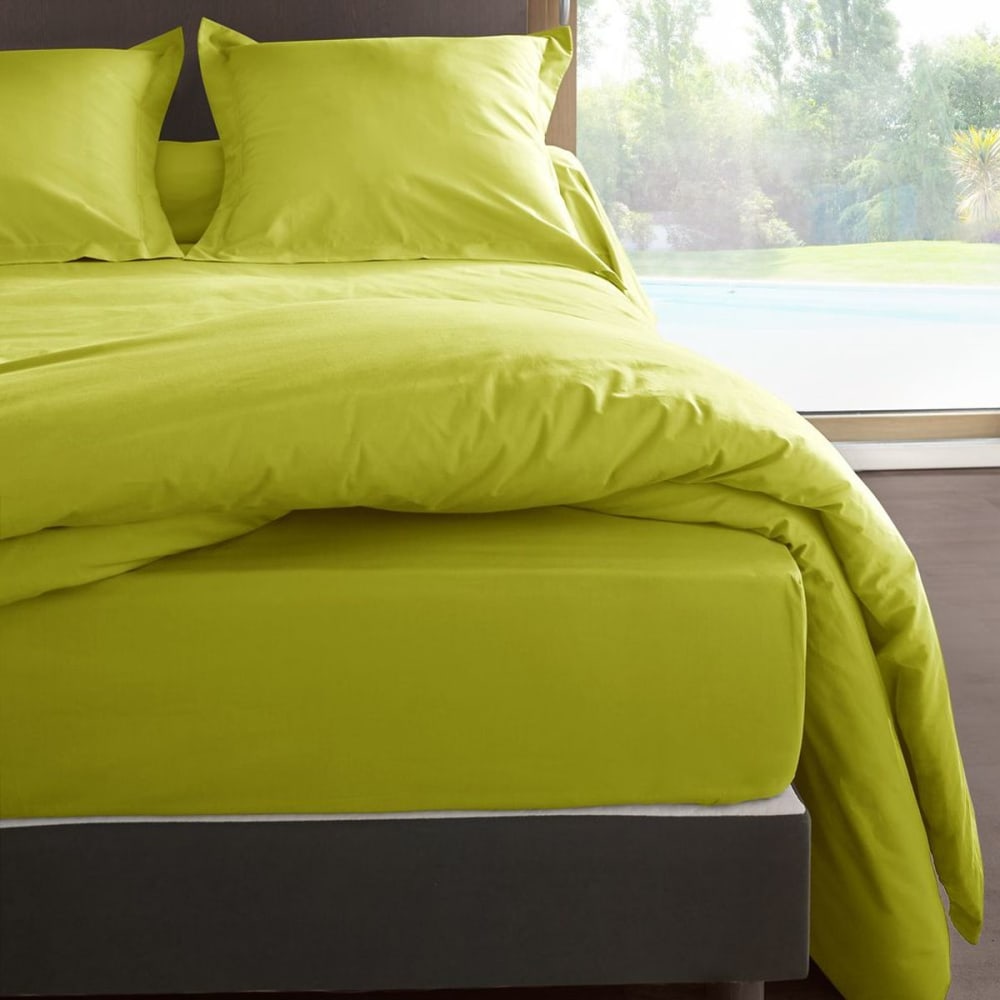 Taie de traversin en percale de coton 80 fils — vue 3