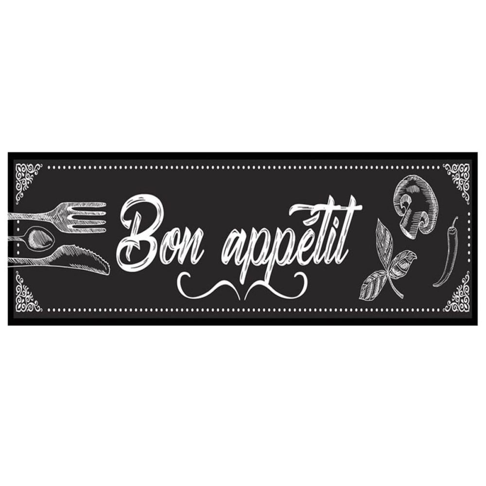 Tapis de cuisine bon appétit
