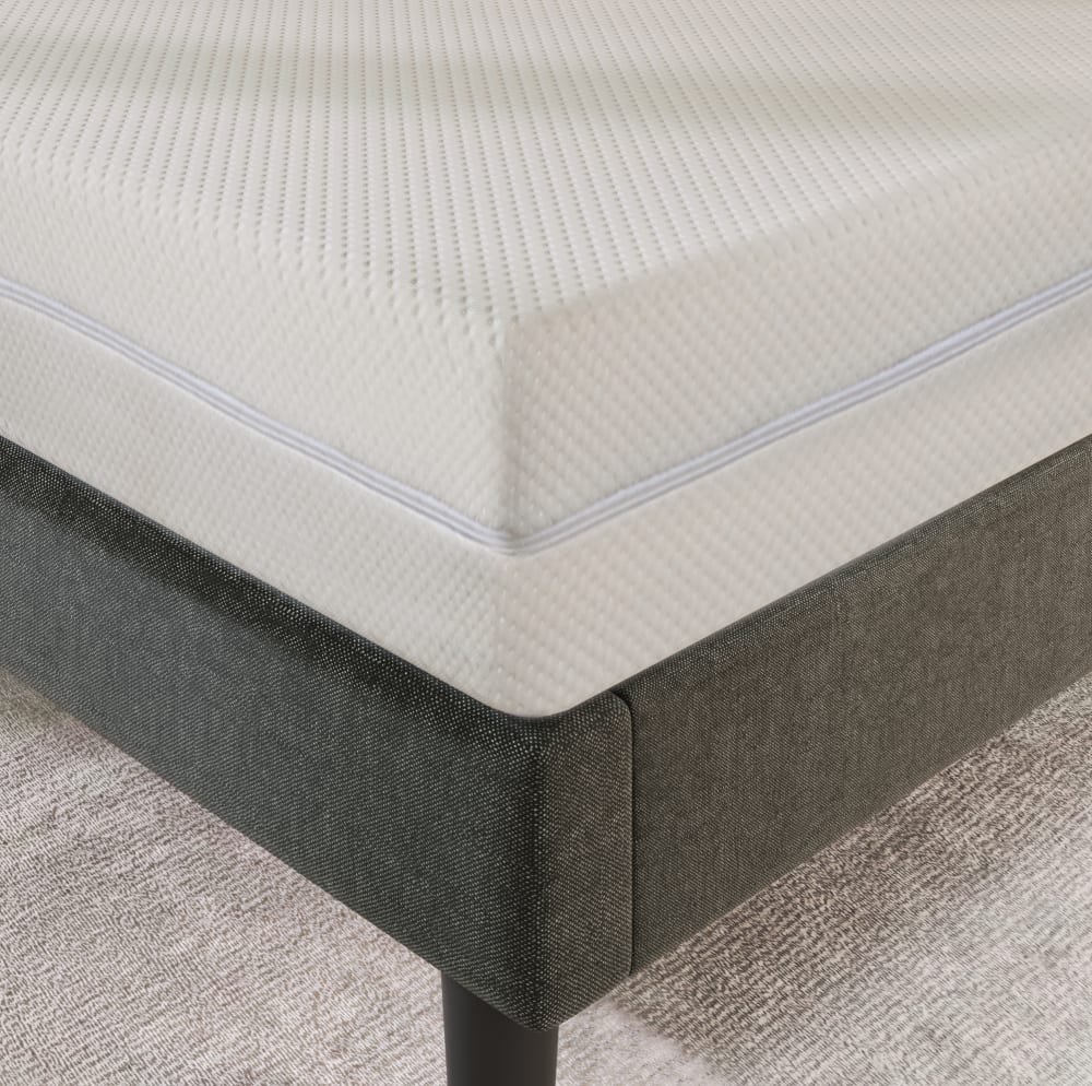 MODFU Kaltschaummatratze 90x200 cm 7 Zonen H2/H3 Weiß style modern Weiß Pes - Polyester