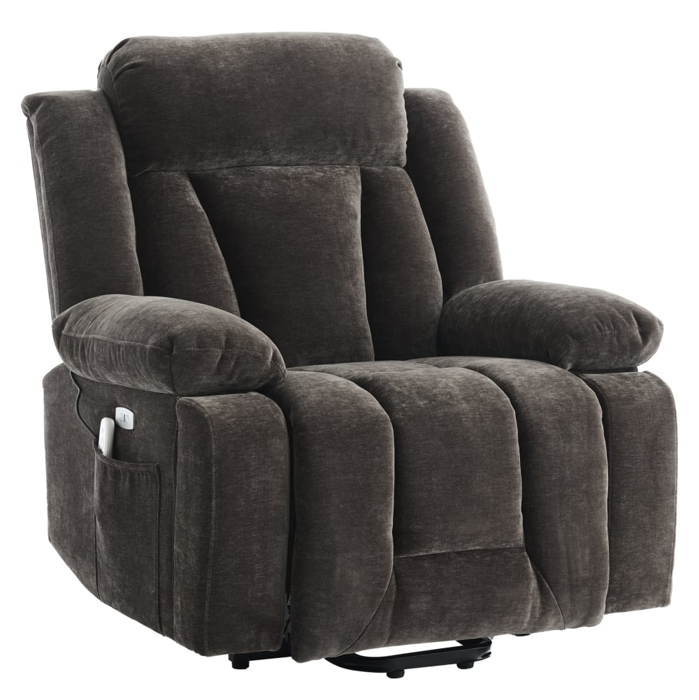 Fauteuil relax électrique 95x94x107 cm avec massage et chauffage