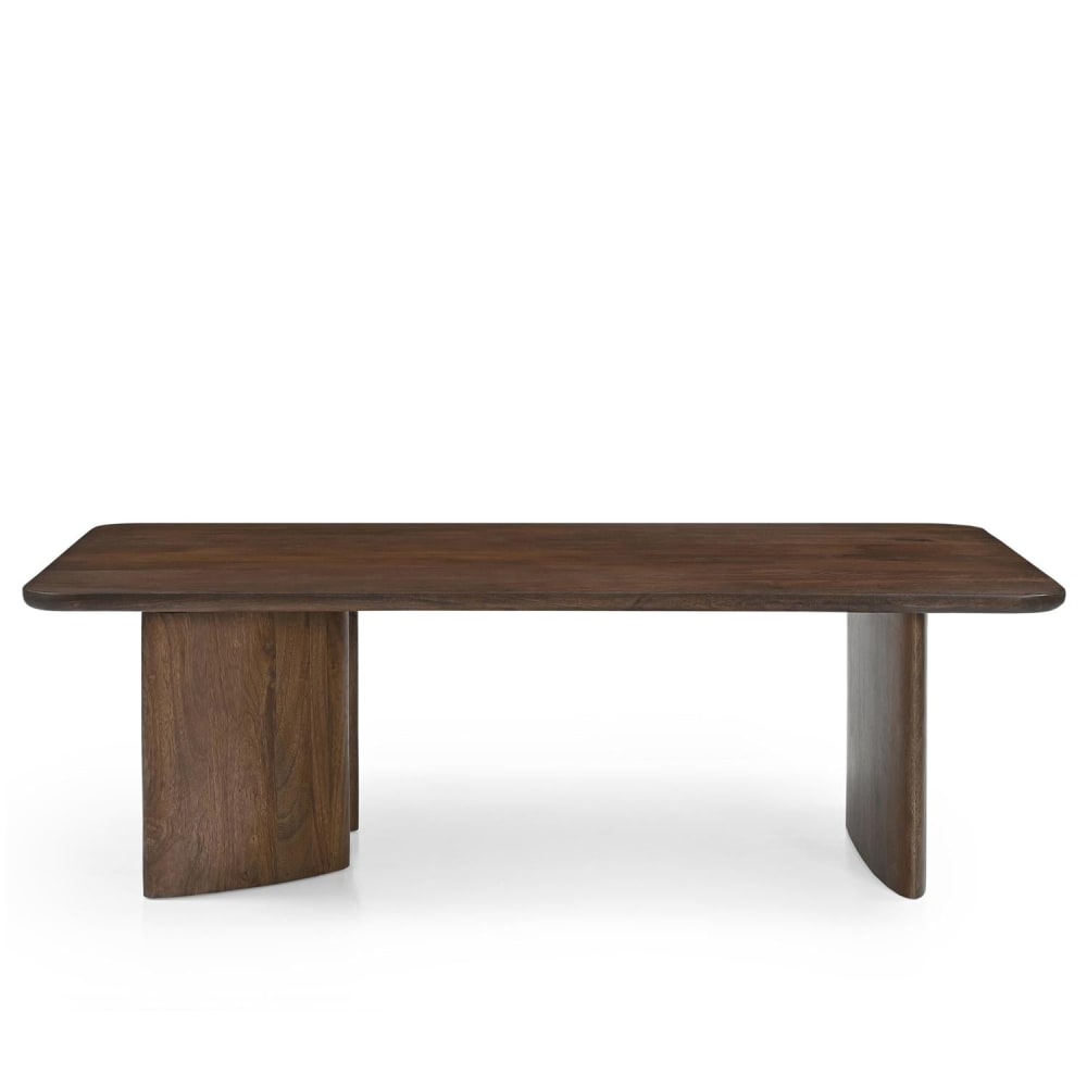 Benoa Couchtisch Jade aus Mangoholz 130cm, Dunkelbraun - -