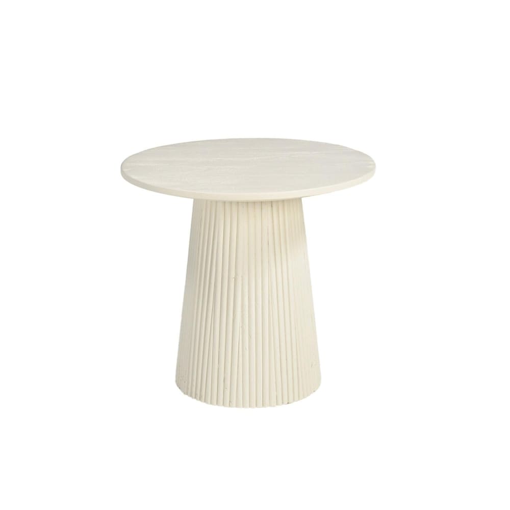 Livingfurn Couchtisch Patrice Ø50cm, beige - Holz