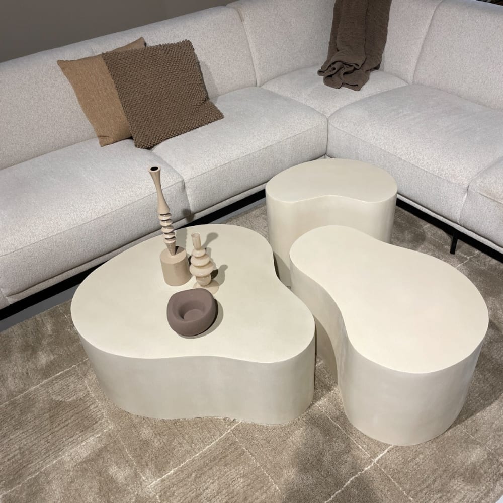 Couchtisch Organic, beige - Maisons Du Monde