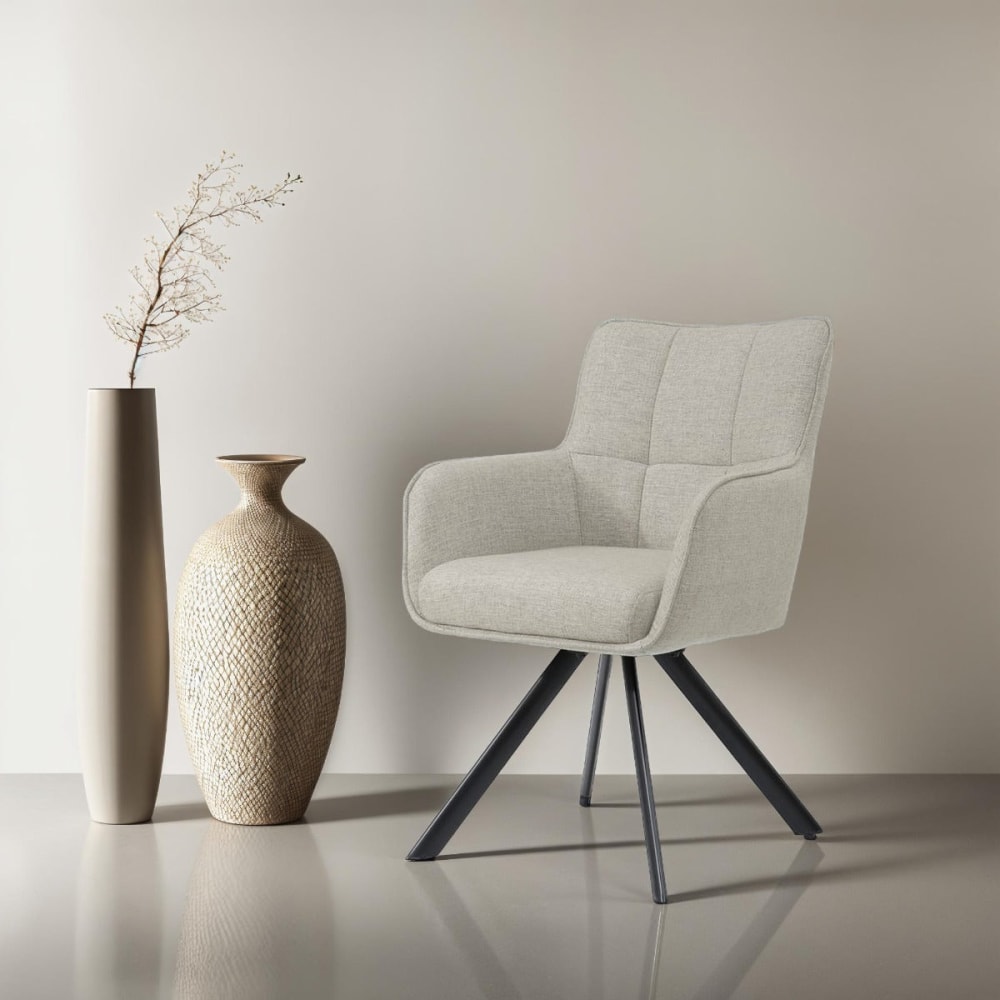2er-Set Esszimmerstühle Tori, sandbraun - Maisons Du Monde