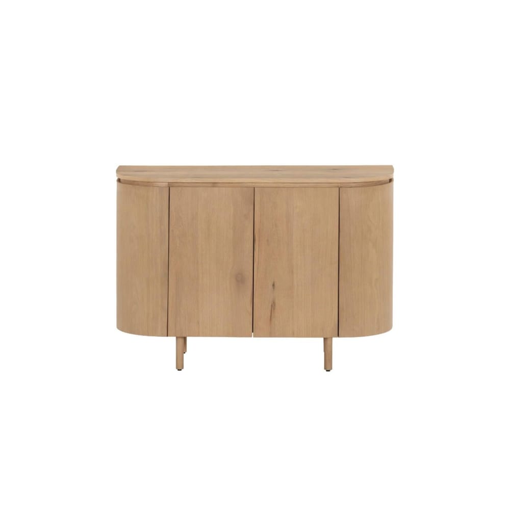 Livingfurn Sideboard Tobago 115cm, Hellbraun - Holz