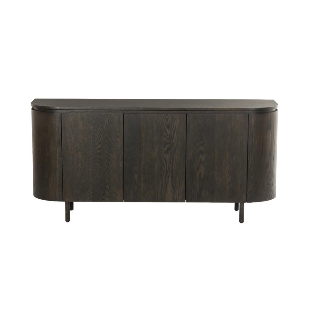 Livingfurn Sideboard Tobago 170cm, Dunkelbraun - Holz
