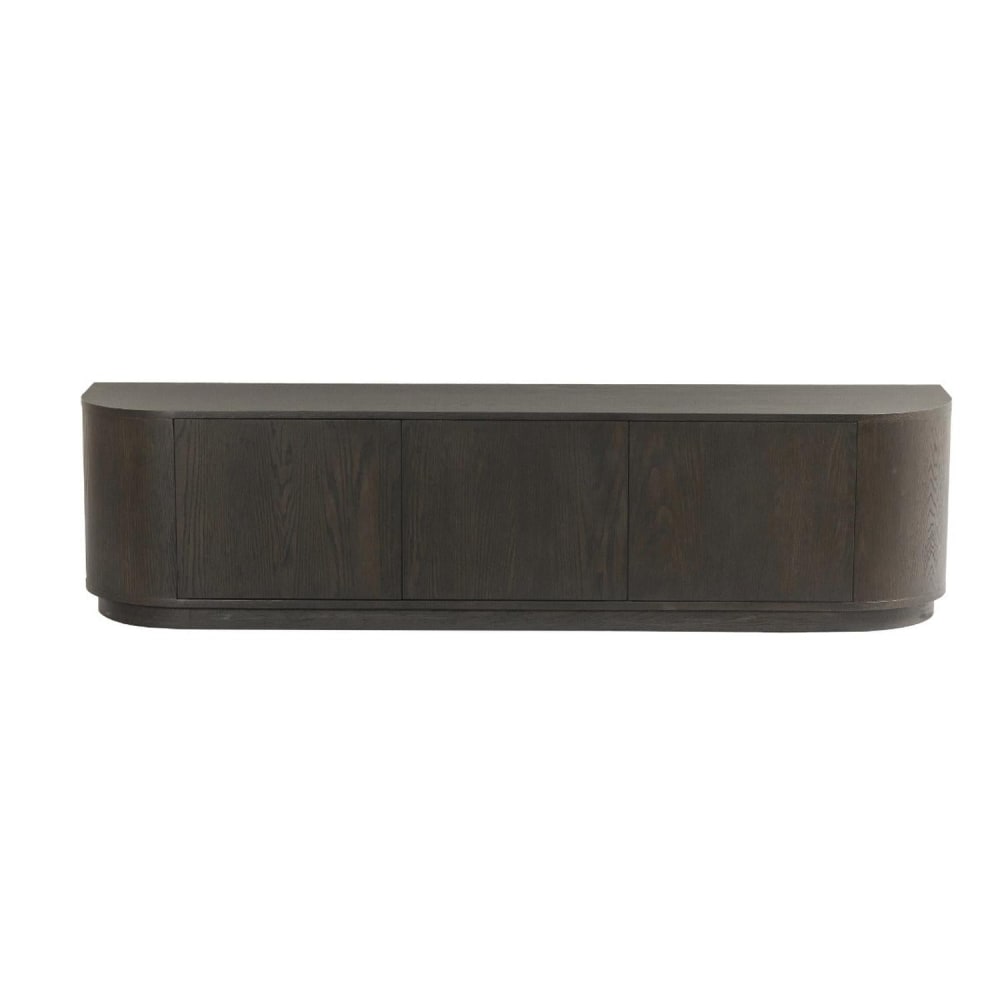 Livingfurn Sideboard Novero 180cm, Dunkelbraun - Holz