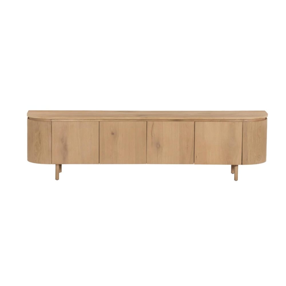 Livingfurn Sideboard Tobago 210cm, Hellbraun - Holz
