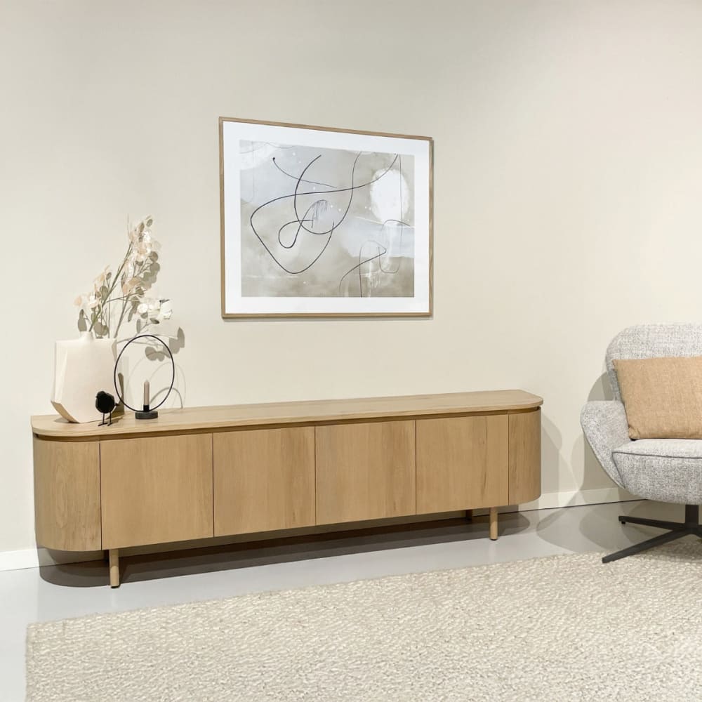 Sideboard Tobago 210cm, Hellbraun - Maisons Du Monde