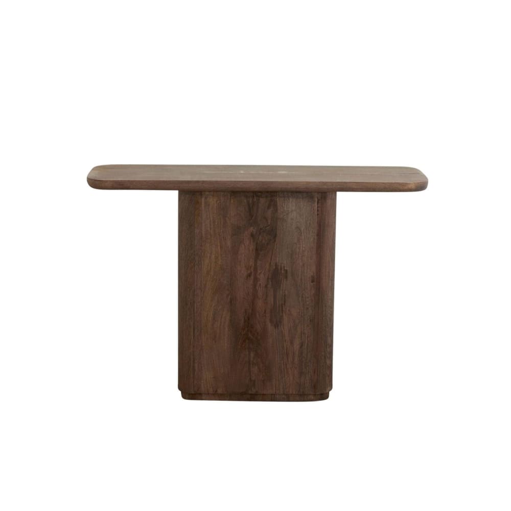 Nordal Konsolentisch TOKE aus Mangoholz 120cm, Dunkelbraun - -