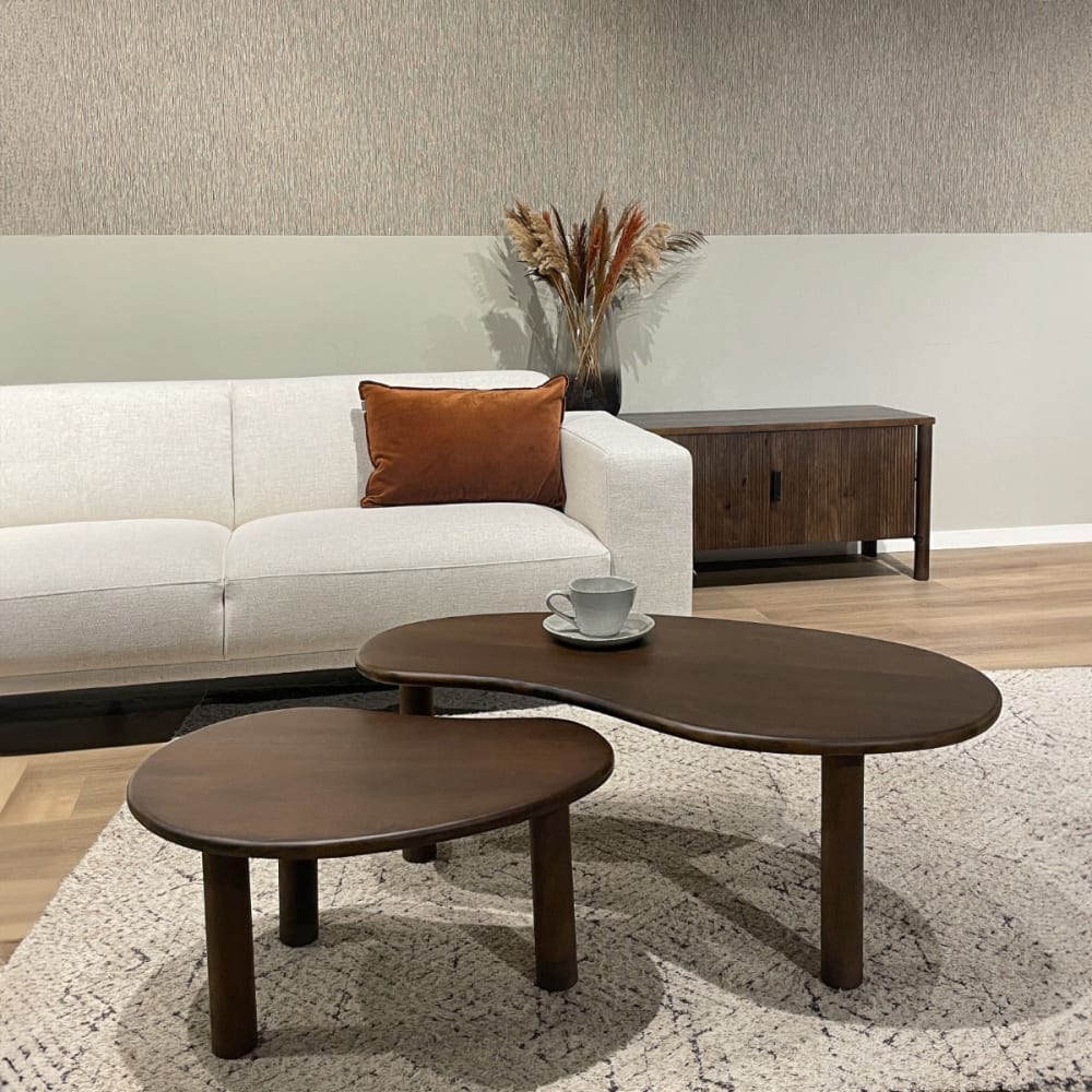 Couchtische Nubi, 2er-Set, Braun - Maisons Du Monde