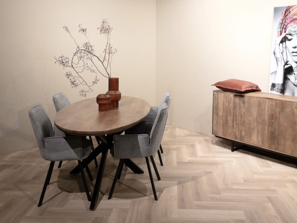 Esstisch Jesper Oval 180cm, Hellbraun - Maisons Du Monde