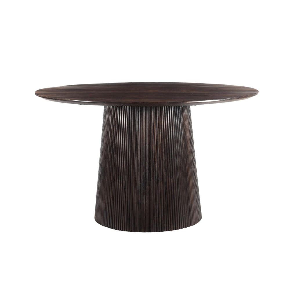 Esstisch Salvator Ø130cm, Walnussbraun - Maisons Du Monde