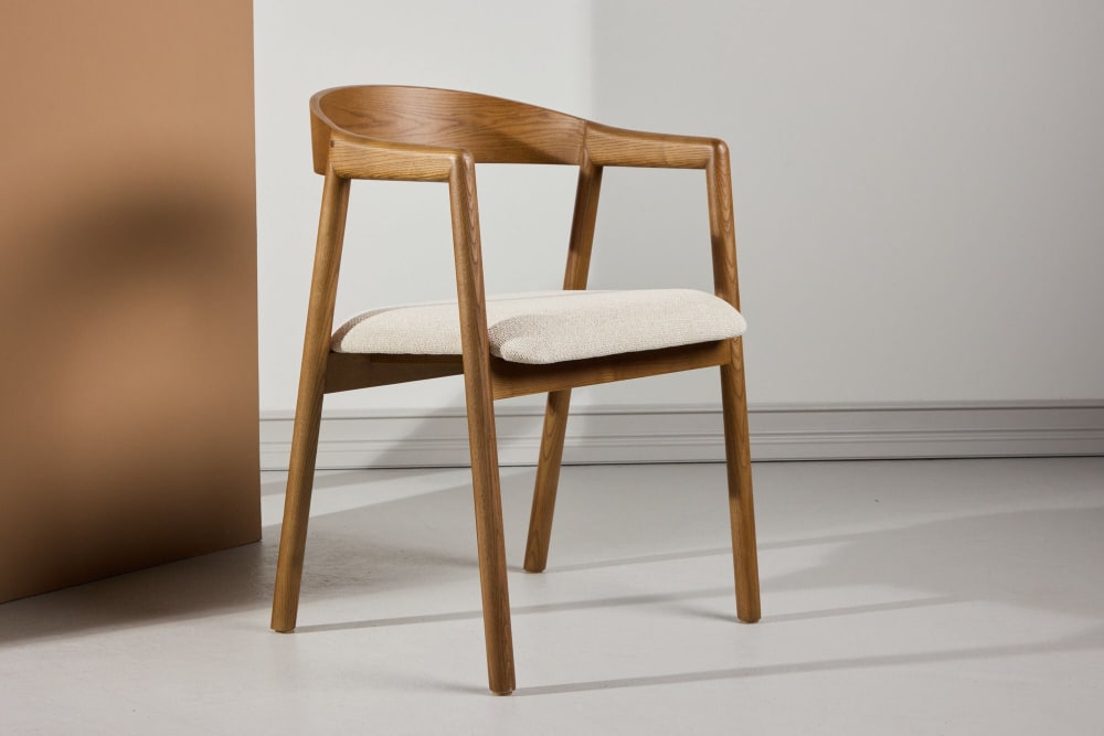 2er-Set Esszimmerstühle Langön, Braun/beige - Maisons Du Monde