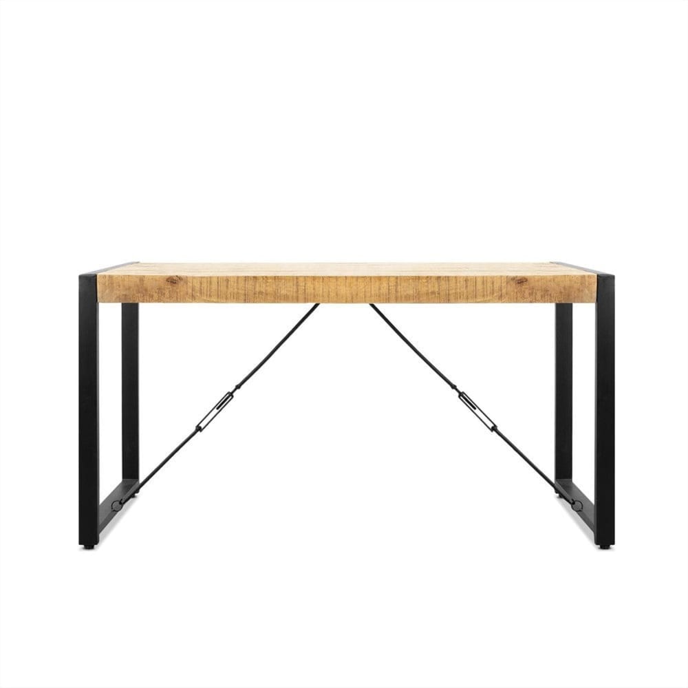 Benoa Esstisch aus Mangoholz 140cm, Hellbraun - -