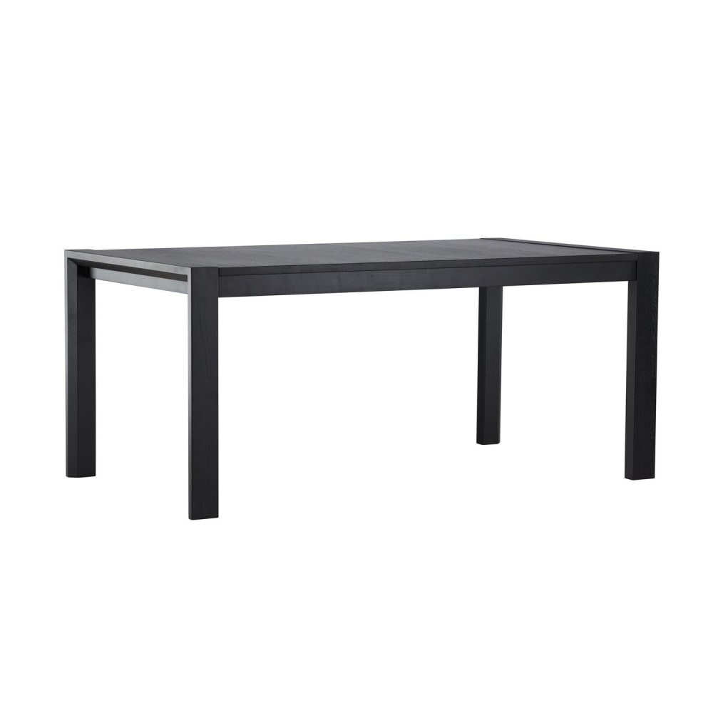Vind Esstisch ausziehbar 170-250cm aus Eichenholz, Schwarz Schwarz