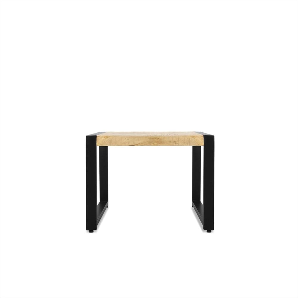 Benoa Couchtisch aus Mangoholz 60cm, Hellbraun - -