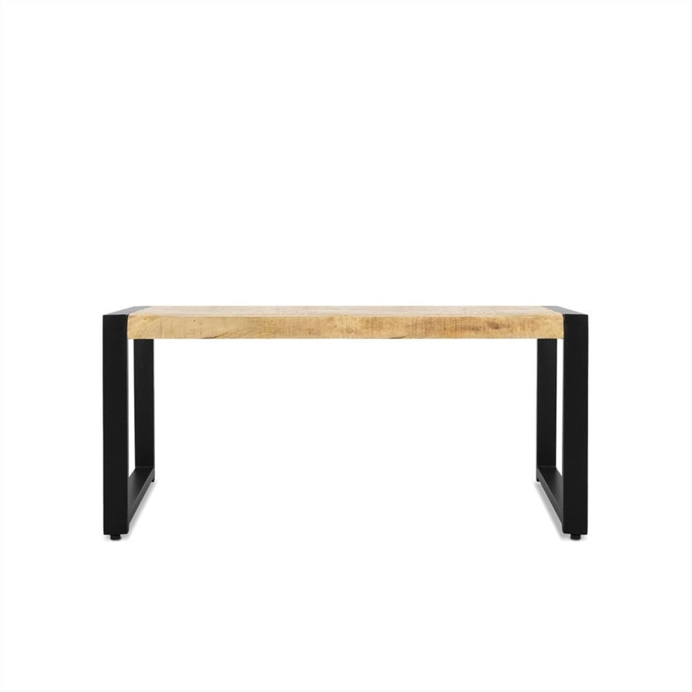 Benoa Couchtisch aus Mangoholz 110cm, Hellbraun - -