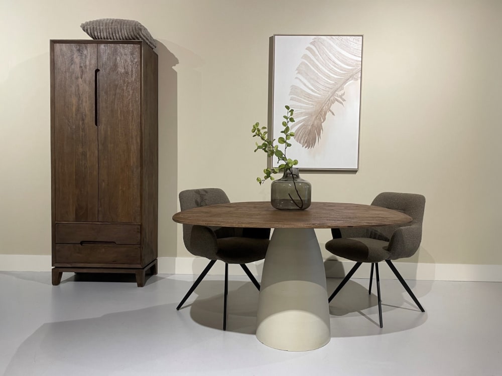 Esstisch Marron aus Mangoholz 140cm, Braun - Maisons Du Monde