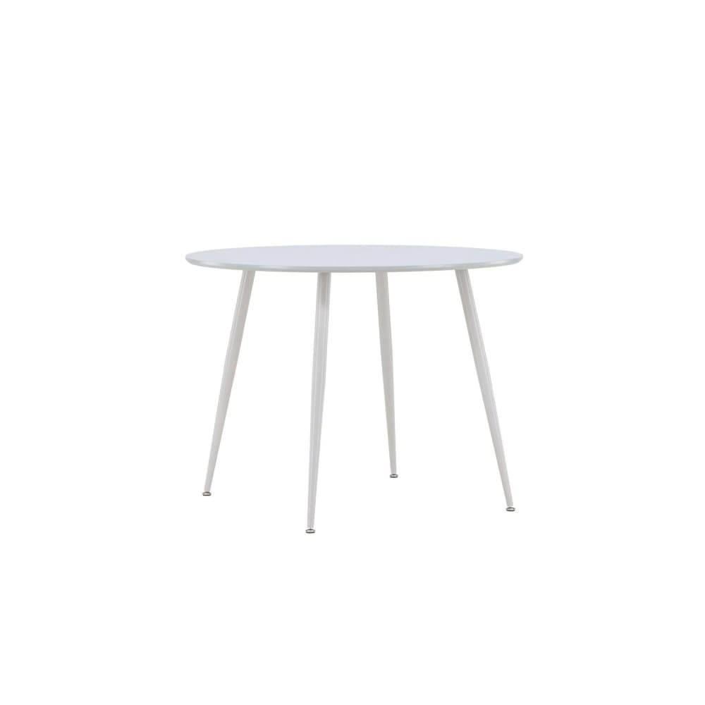 Venture Home Esstisch Ø100cm, Grau style modern Grau Spanplatte